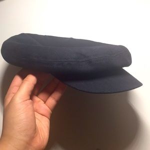 💥 NEW 💥 BRIXTON Black Newsboy Hat w/ detailing